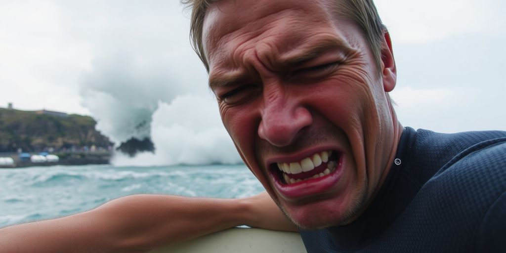 Surfer, waves, ocean, France, contest, aggression