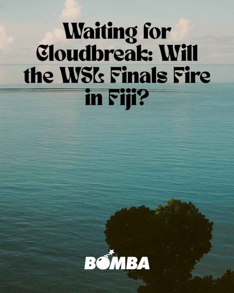 WSL Finals Beach in Fiji, Cloudbreak