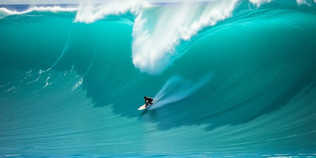Fiji waves and surfers at the Lexus WSL Finals.