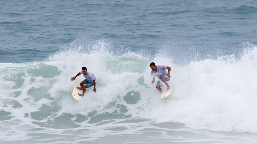 Surfers Nakashio and Tancred win Tahara Pro.