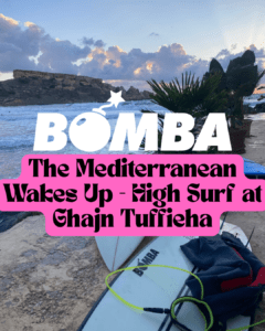 Mediterranean surf and waves in Malta