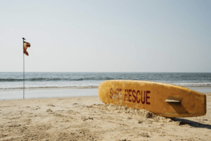 Malta rescue, life guard surf board