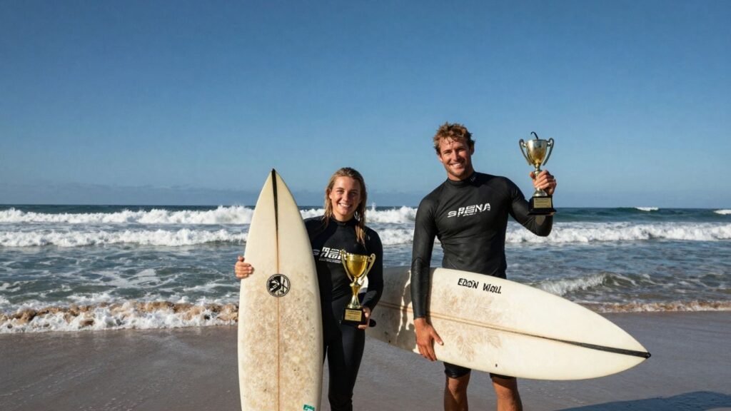 Eden Walla and John Mel win SLO CAL Open Morro Bay.