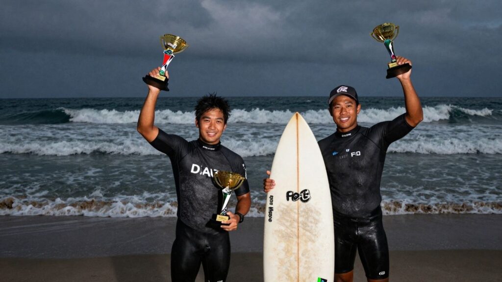 Diaz and Van Wagoner win Surfing For Hope Longboard Classic.