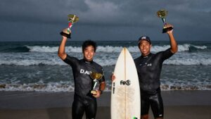 Diaz and Van Wagoner win Surfing For Hope Longboard Classic.