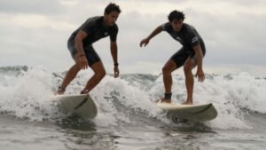 Champions Diaz and Van Wagoner win Surfing For Hope Longboard Classic.
